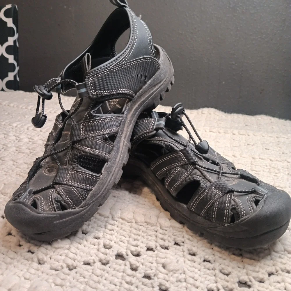 High Sierra Mens 10 Denali Strainer-II Waterproof‎ Outdoor Hiking Sandals Trail